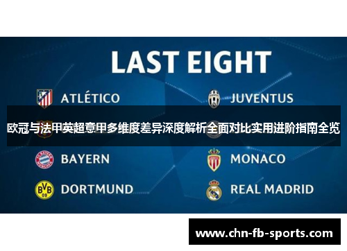 欧冠与法甲英超意甲多维度差异深度解析全面对比实用进阶指南全览
