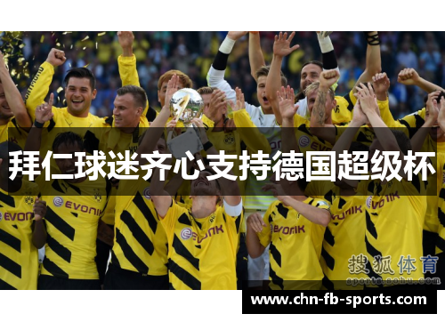 拜仁球迷齐心支持德国超级杯
